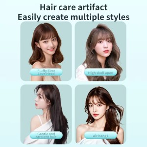 Portable Wireless Hair Straightening Tool Household Anion Comb That Doesn't Hurt Hair USB Power Source for Travel Hairdressing